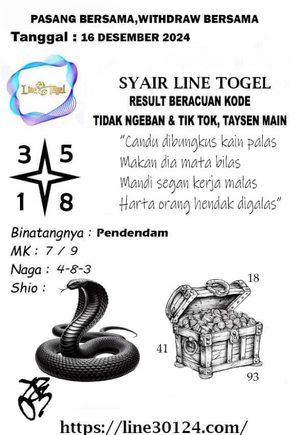 syair tanggal 16 desember 2024